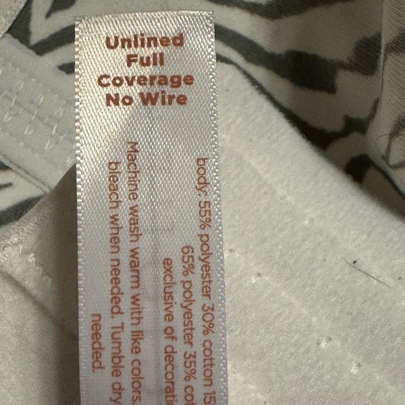Cacique Cotton Unlined No Wire Full Cover - Picture 7 of 8